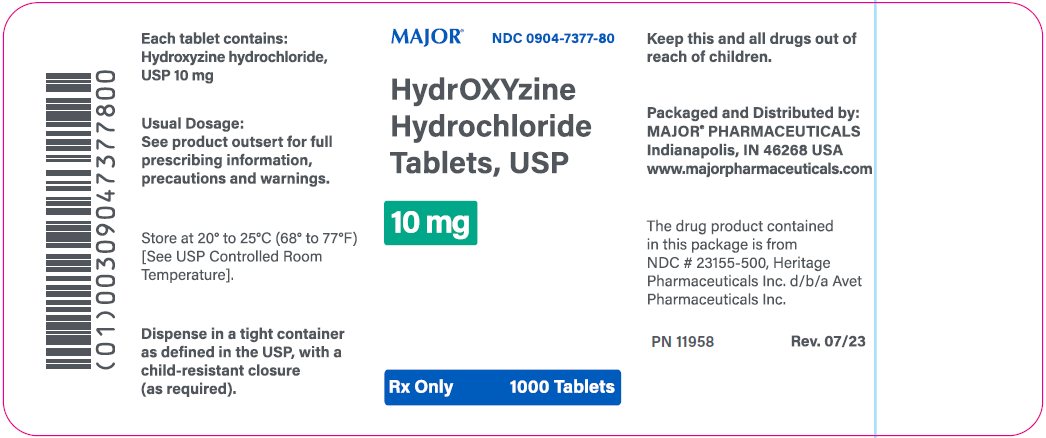10mg bottle label