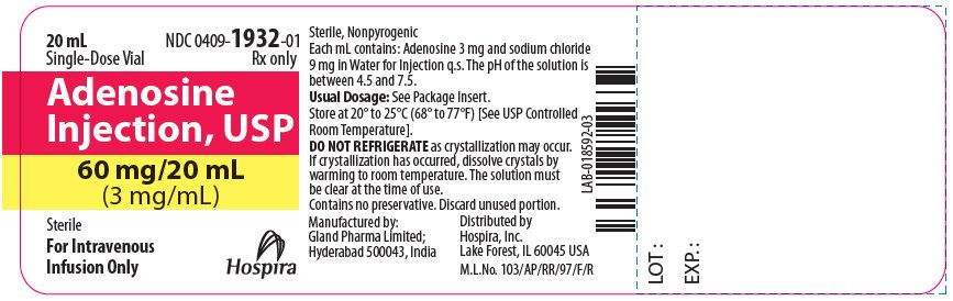 PRINCIPAL DISPLAY PANEL - 20 mL Vial Label