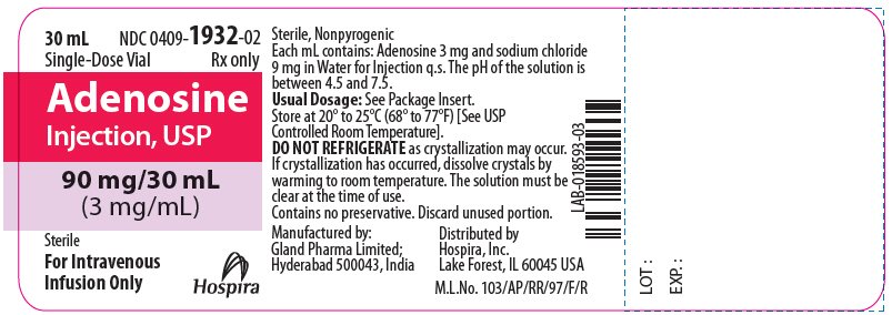 Adenosine: Package Insert - Drugs.com