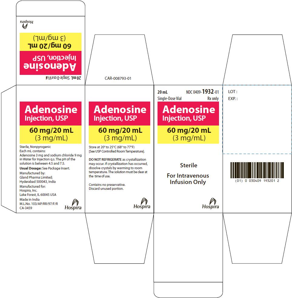 Adenosine - FDA prescribing information, side effects and uses