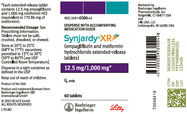 PRINCIPAL DISPLAY PANEL - 12.5 mg/1000 mg Tablet Bottle Label