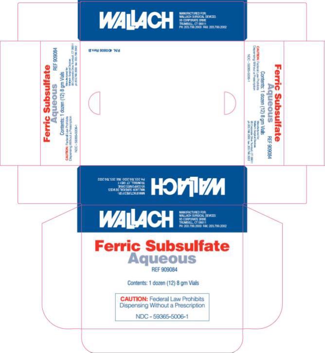 PRINCIPAL DISPLAY PANEL
Ferric Subsulfate 
Aqueous
Contents: 1 dozen (12) 8gm Vials