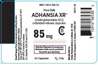 85 mg label