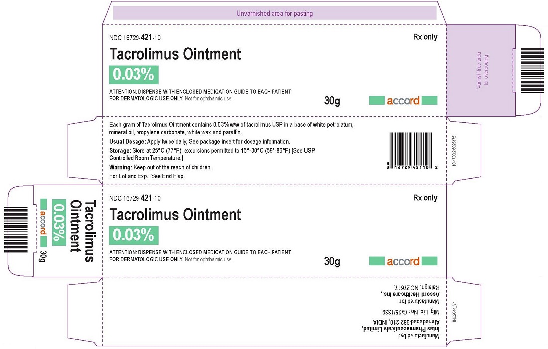 Tacrolimus Ointment-0.03%-30g Box