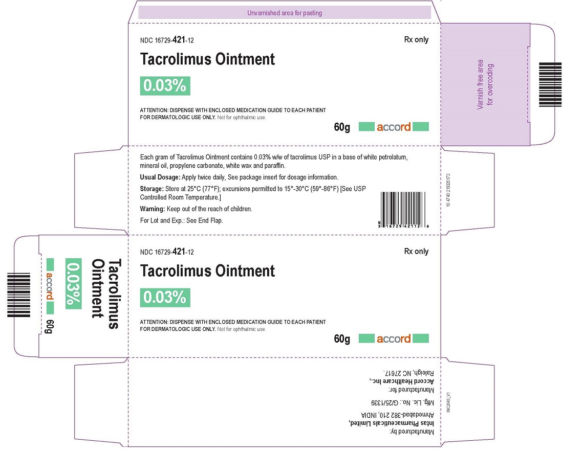 Tacrolimus Ointment-0.03%-60g Box