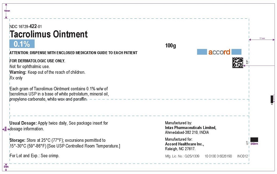 Tacrolimus Ointment-0.1%-100g Foil