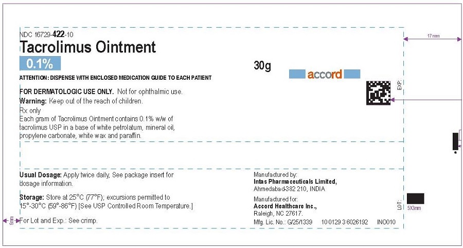 Tacrolimus Ointment-0.1%-30g Foil