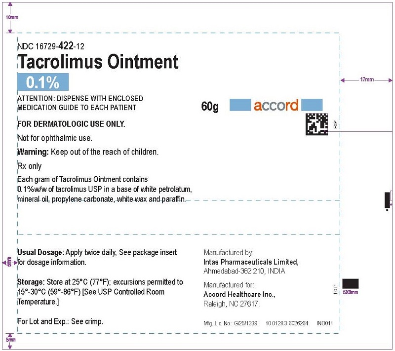 Tacrolimus Ointment-0.1%-60g Foil