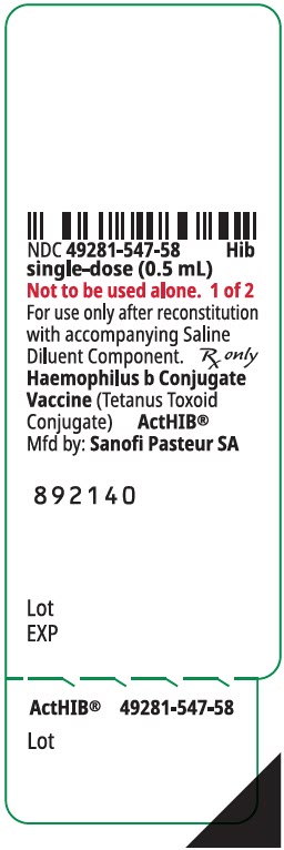 PRINCIPAL DISPLAY PANEL - 0.5 mL Vial Label