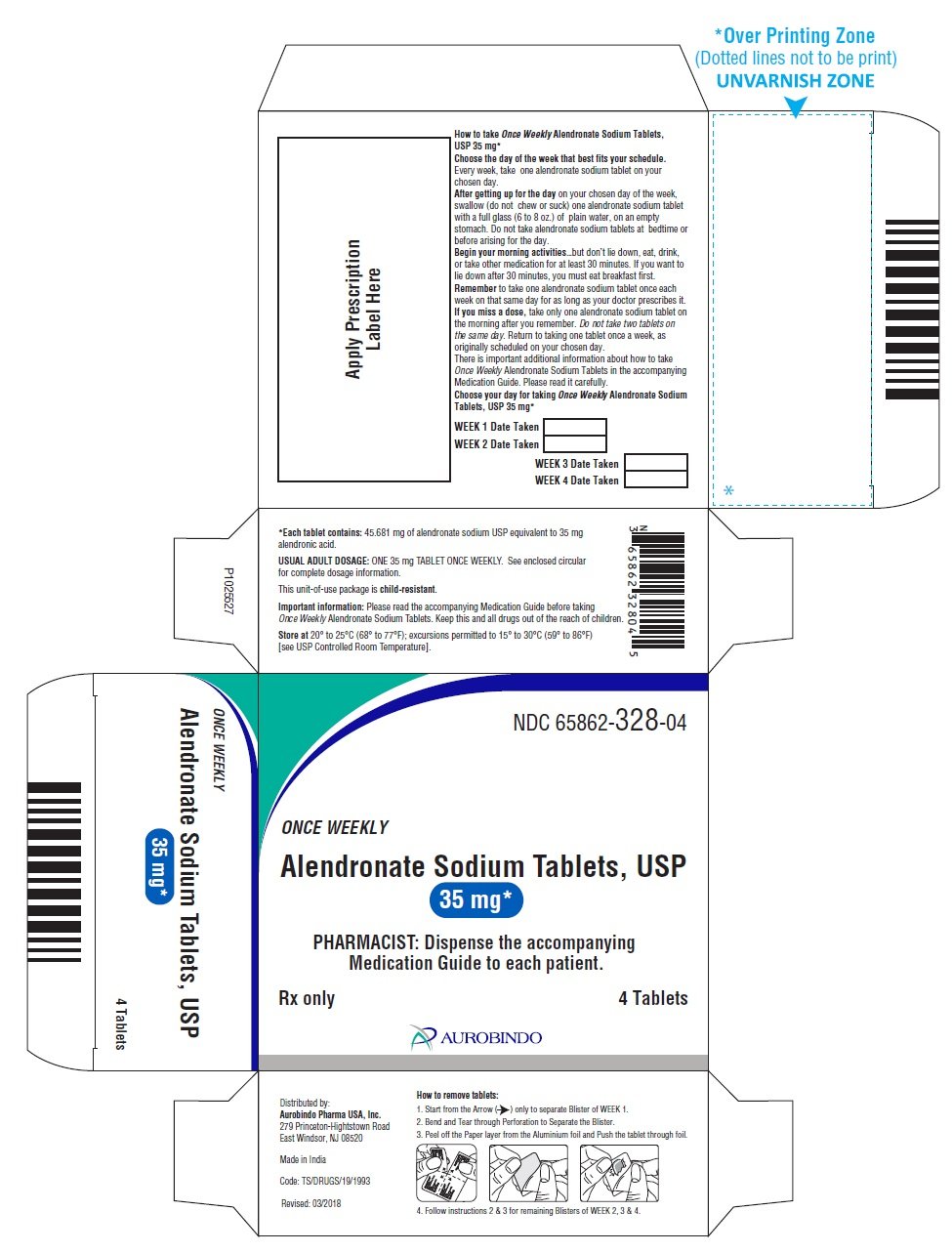 PACKAGE LABEL-PRINCIPAL DISPLAY PANEL - 35 mg Blister Carton (4 Unit-of-use)