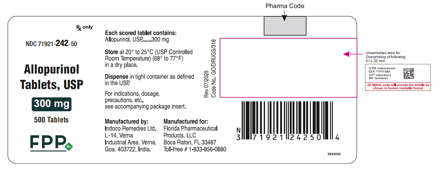 Allopurinol-Container-300 mg-500