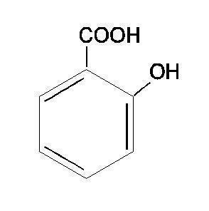 Salicylic acid structure