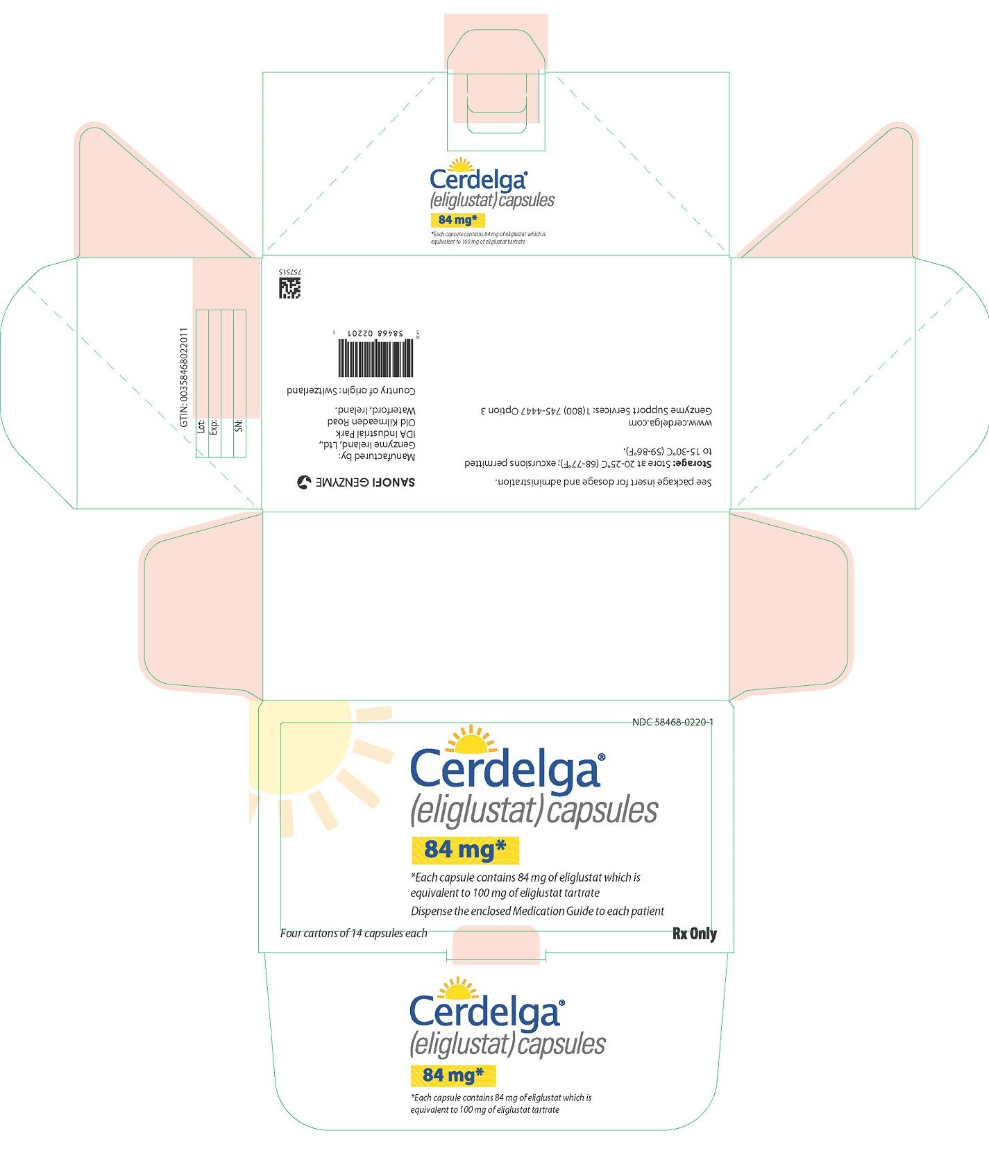 PRINCIPAL DISPLAY PANEL - 4 Blister Pack Carton