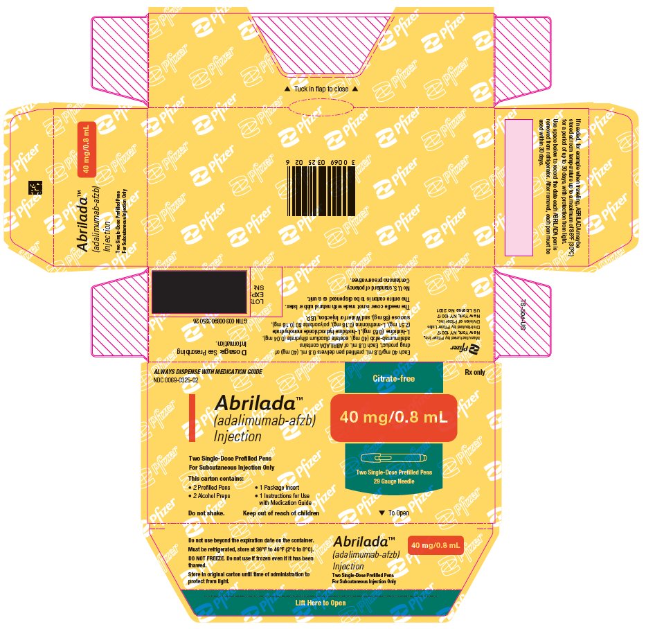 PRINCIPAL DISPLAY PANEL - Kit Carton - NDC 0069-0325-02