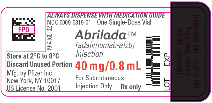 PRINCIPAL DISPLAY PANEL - 0.8 mL Vial Label