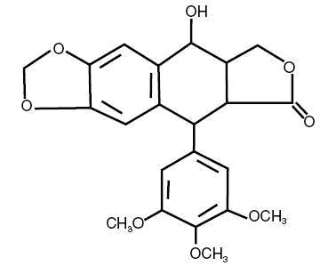 Podofilox Chemical Structure