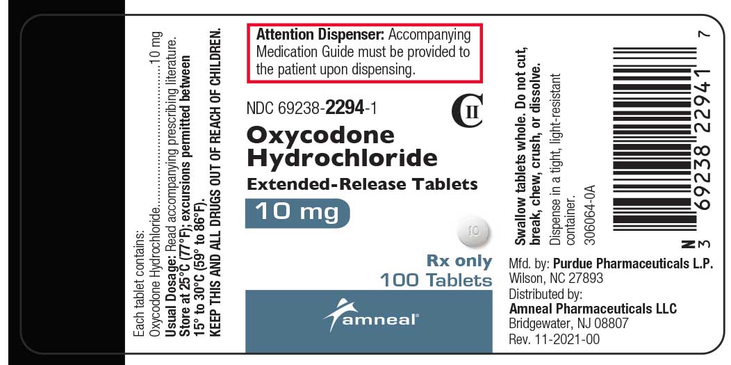 10 mg label