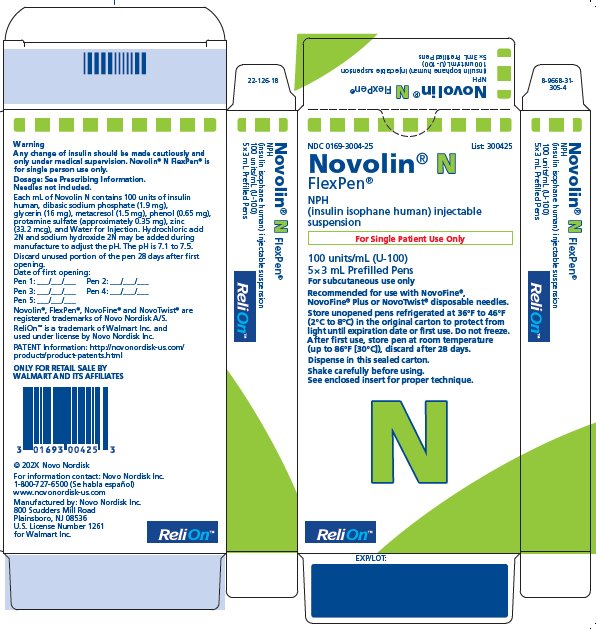 Image of Novolin N FlexPen carton - ReliOn