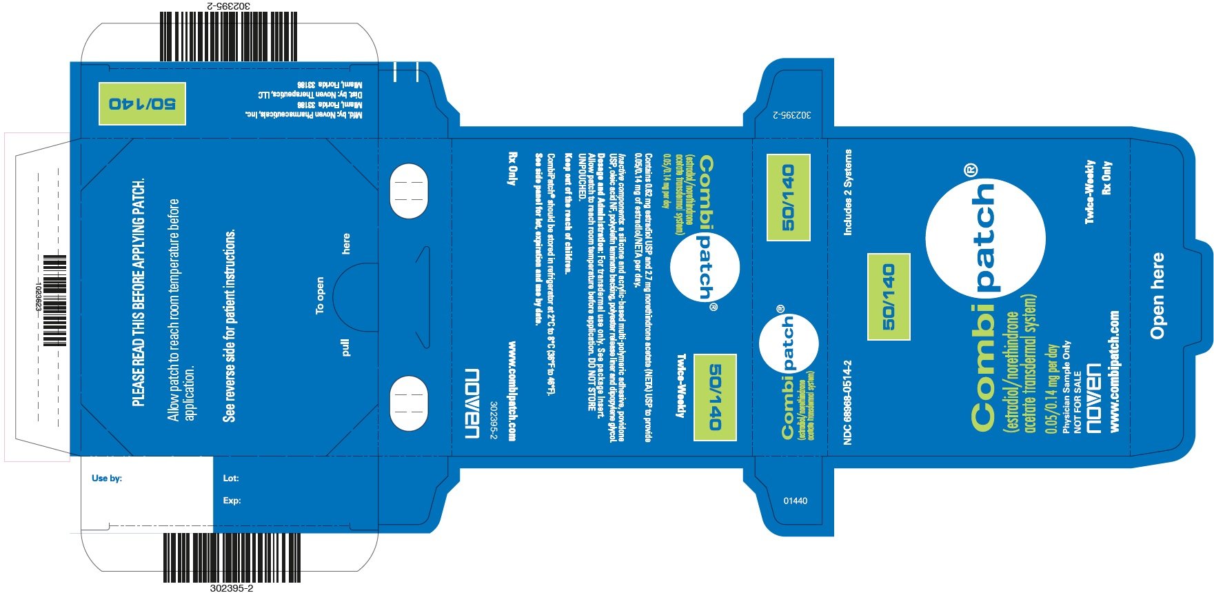 CombiPatch FDA prescribing information, side effects and uses