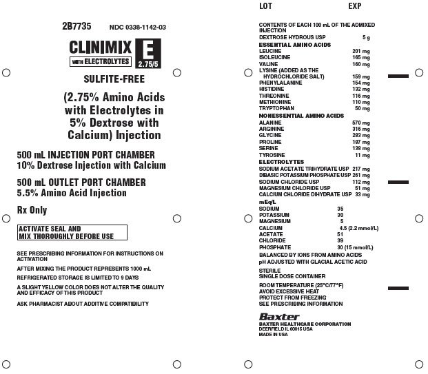 Representative Container Label 0338-1142-03