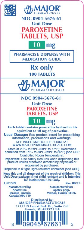 10mg carton label