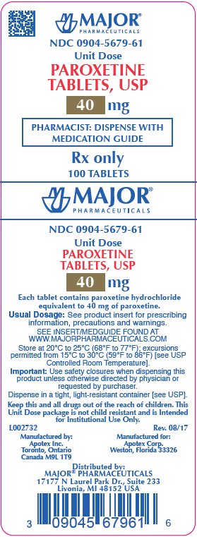 40mg carton label