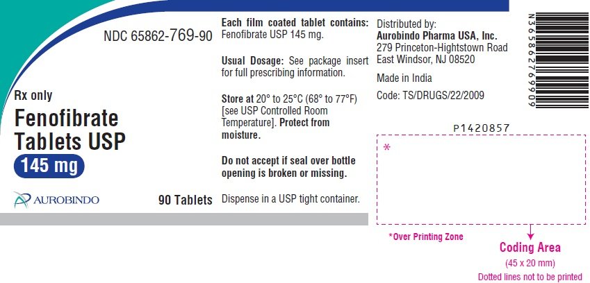 PACKAGE LABEL-PRINCIPAL DISPLAY PANEL - 145 mg (90 Tablet Bottle)