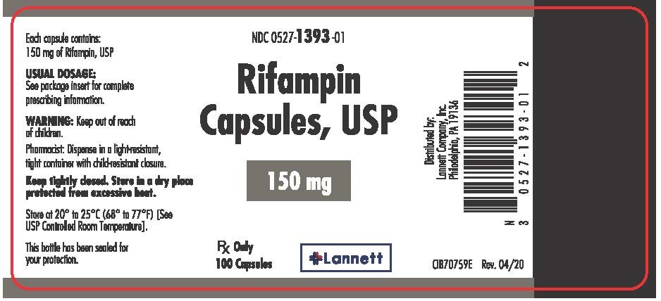 Rifampin Capsules - FDA prescribing information, side effects and uses