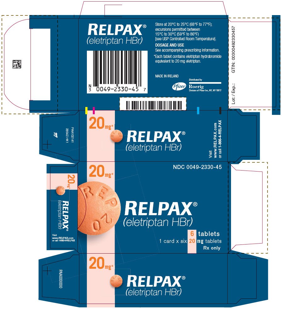 PRINCIPAL DISPLAY PANEL - 20 mg Tablet Blister Pack Carton