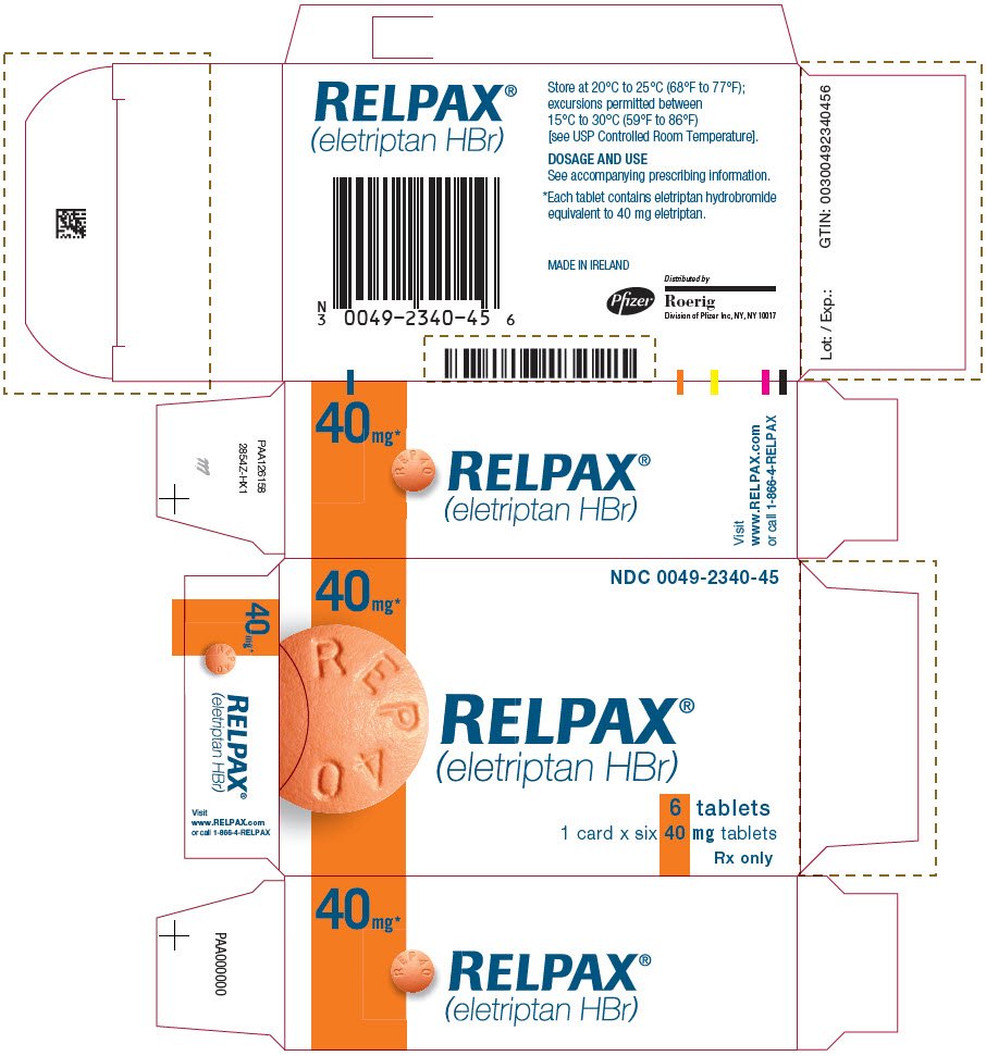 PRINCIPAL DISPLAY PANEL - 40 mg Tablet Blister Pack Carton