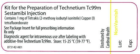 Principal Display Panel - Vial Label