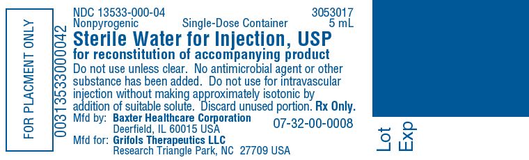 Label 13533-000-04 10 mL Diluent