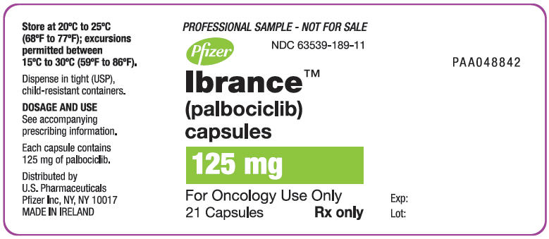 PRINCIPAL DISPLAY PANEL - 125 mg Capsule Bottle Label