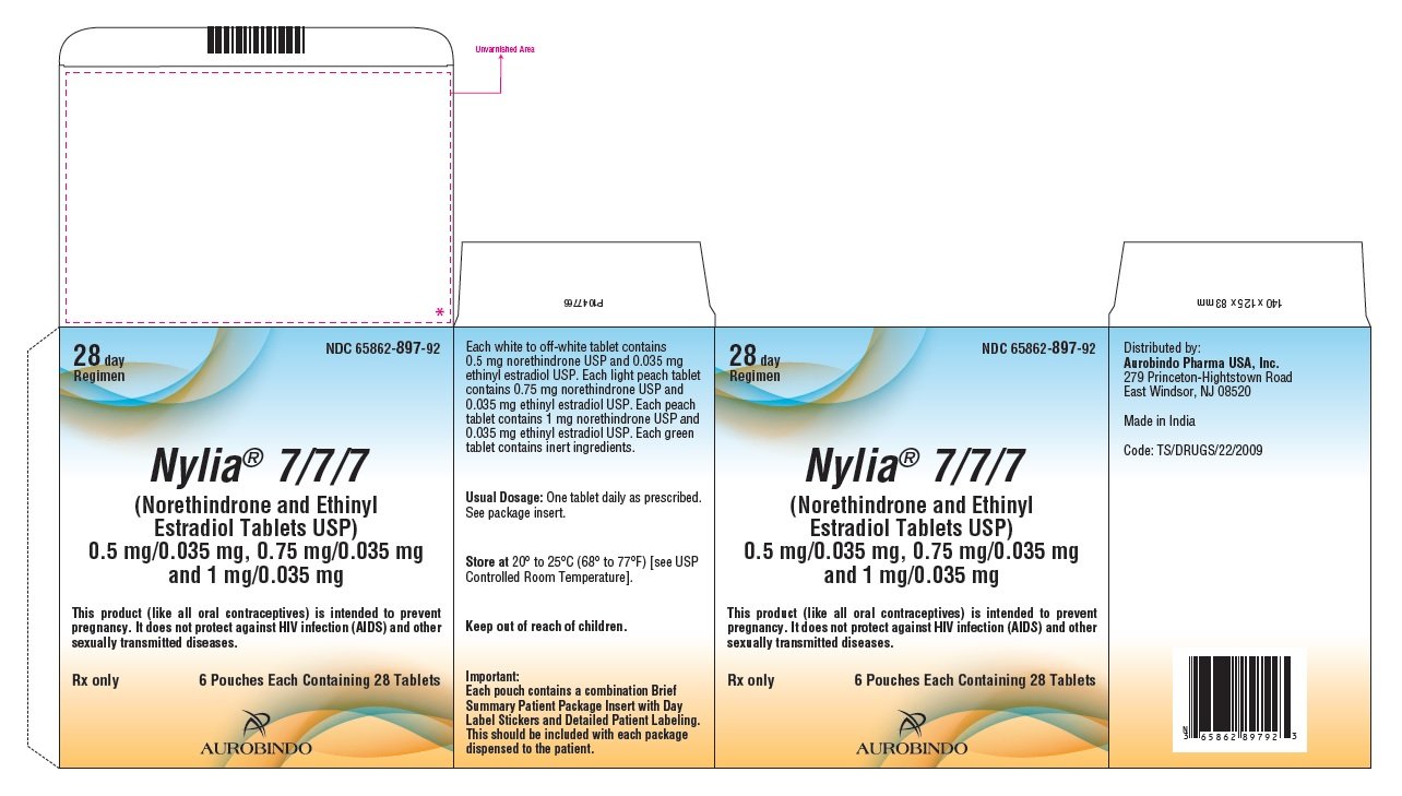 PACKAGE LABEL-PRINCIPAL DISPLAY PANEL - 0.5 mg/0.035 mg, 0.75 mg/0.035 mg and 1 mg/0.035 mg Pouch Carton