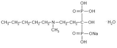 Ibandronate Structure