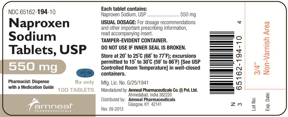 Naproxen Tablets - FDA prescribing information, side effects and uses