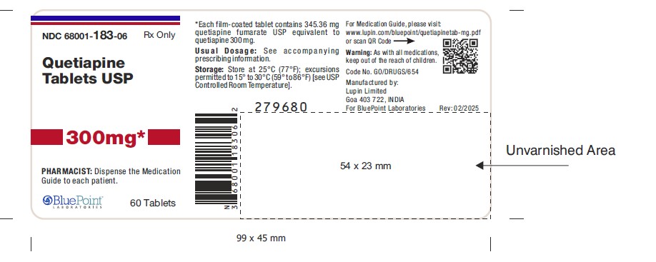 Quetiapine 300mg 60ct