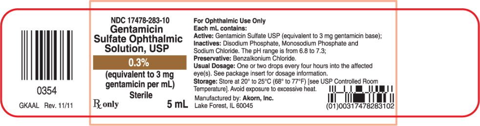 Principal Display Panel Text for Container Label