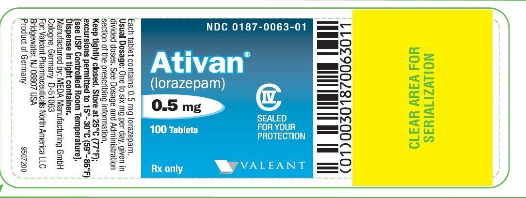 Ativan Tablets FDA prescribing information side effects and uses Ativan Tablets FDA prescribing information side effects and uses