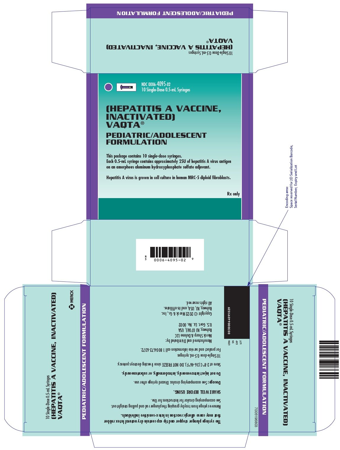 PRINCIPAL DISPLAY PANEL - 0.5 mL Syringe Carton