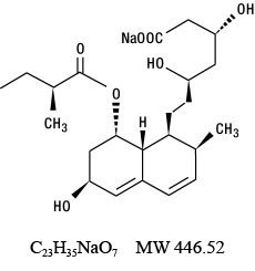 Image Pravachol Chemical Structure