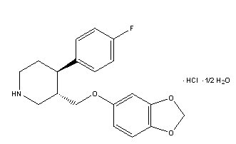 Paroxetine Structural Formula