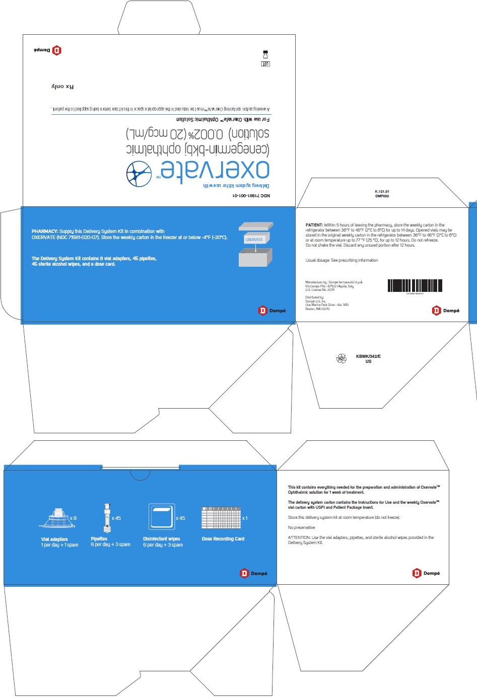 Oxervate Delivery System Kit