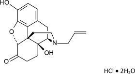 Naloxone Chemical Structure
