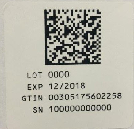 5602-25 Serialization Label
