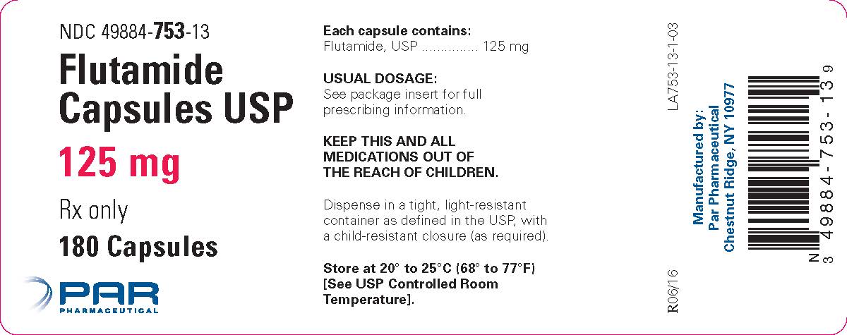 flutamide capsules - 125 mg label