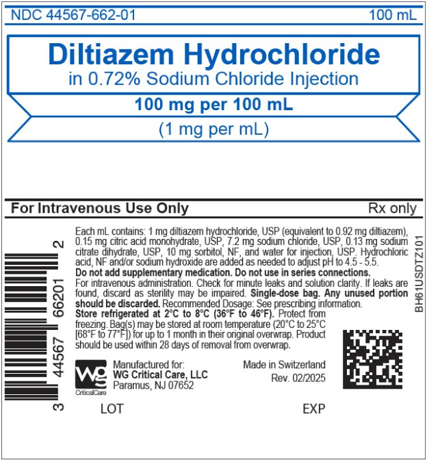 Diltiazem HCl in 0.72% Sodium Chloride Injection 100 mg per 100 mL bag image