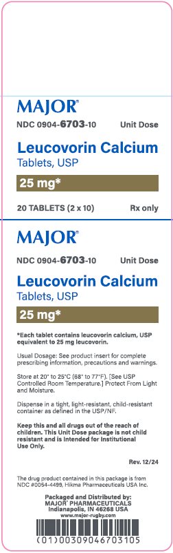 25mg* carton label
