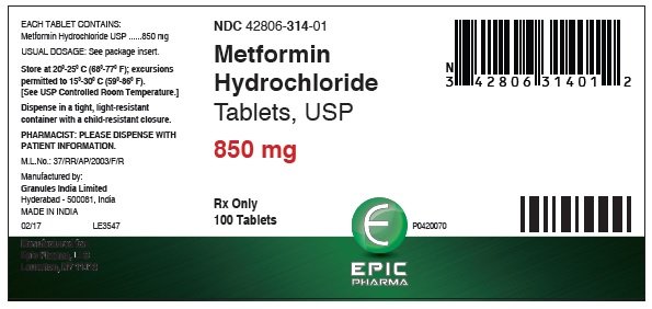 Metformin - FDA prescribing information, side effects and uses