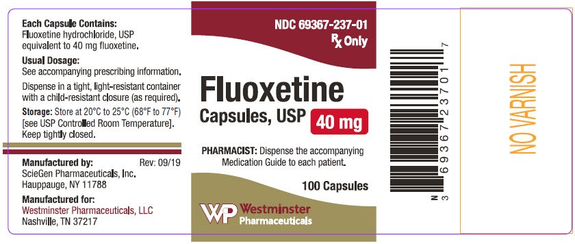 PRINCIPAL DISPLAY PANEL - 40 mg Capsule Bottle Label